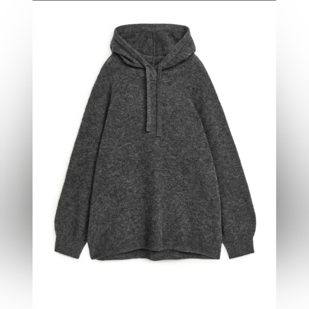 ARKET Oversized Alpaca Blend Hoodie
